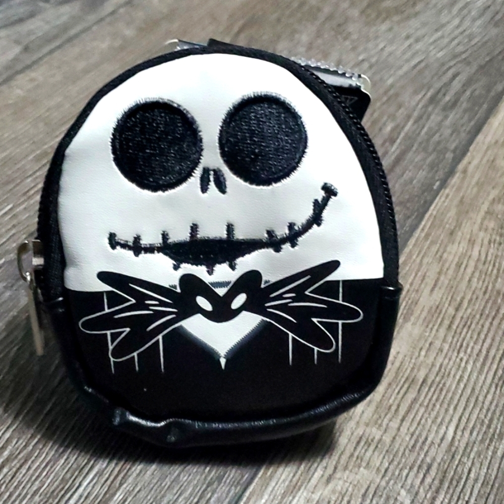 Jack Skellington Coin Purse Keychain